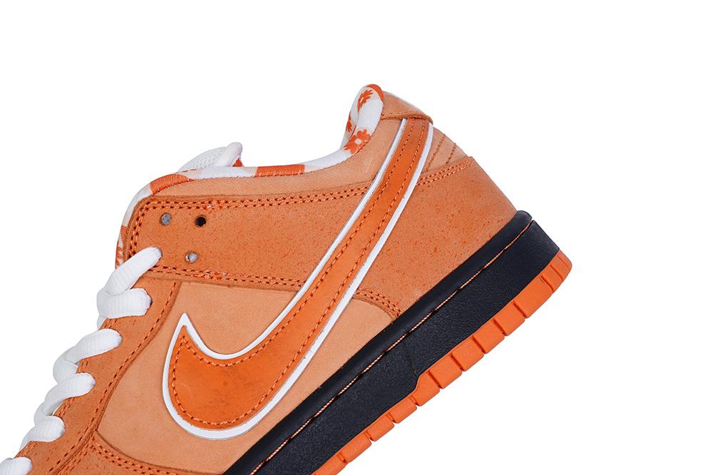 PK GOD NIKE SB DUNK LOW CONCEPTS ORANGE LOBSTER RETAIL MATERIALS READY TO SHIP